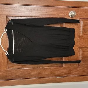 Express Black V-neck shirt